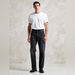 Men’s Vintage Levi’s 550 Relaxed Fit Tapered Leg Black Denim